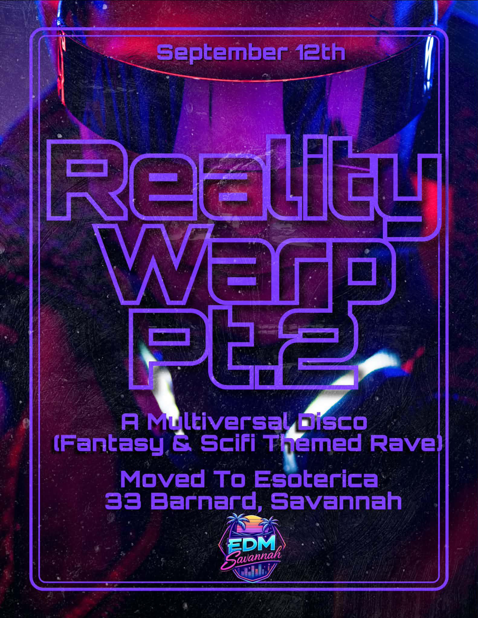 Reality Warp 2 flyer
